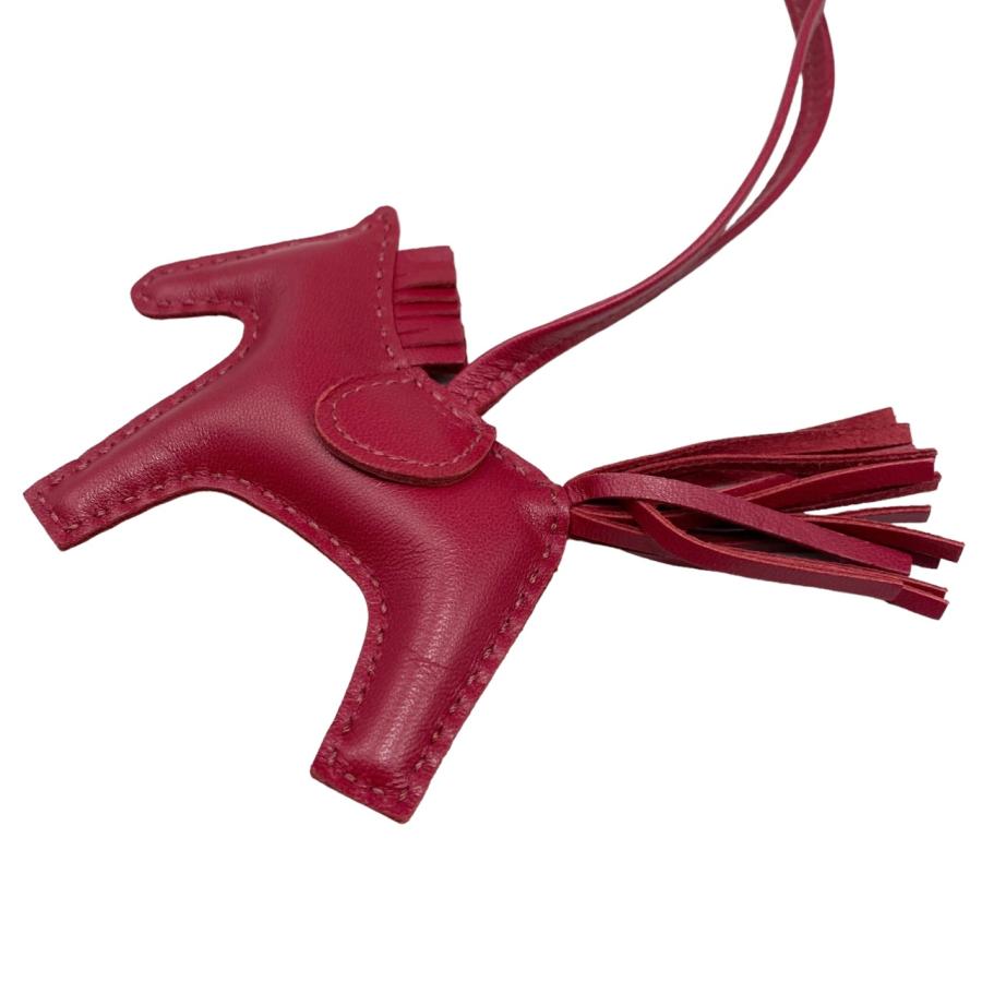 HERMES（エルメス） バッグチャーム ロデオ PM D刻印 ローズメキシコ