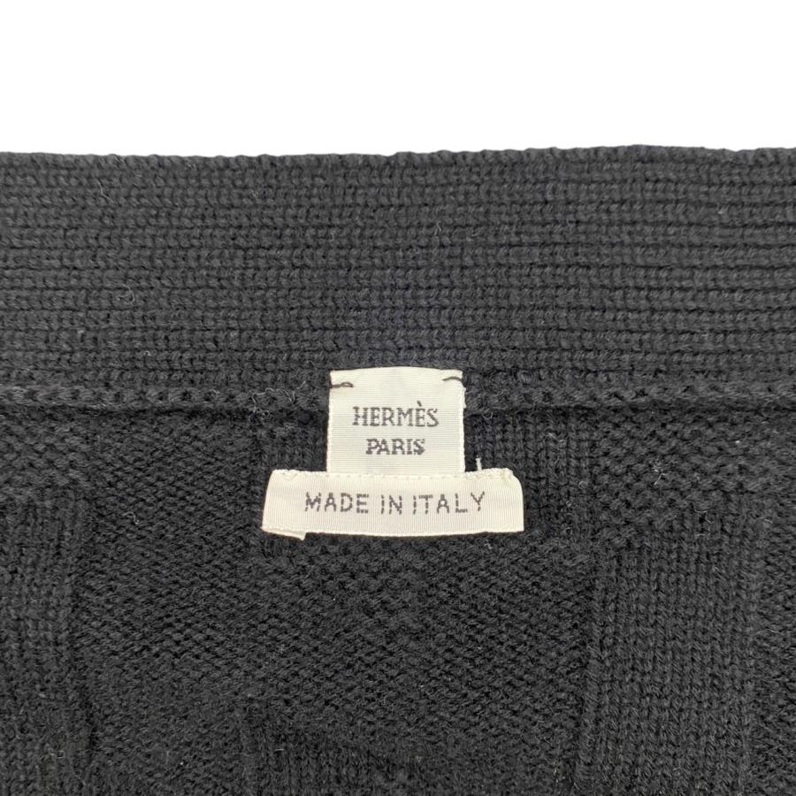 HERMES（エルメス） ニット カーディガン 4E2706D3 44サイズ Hロゴ