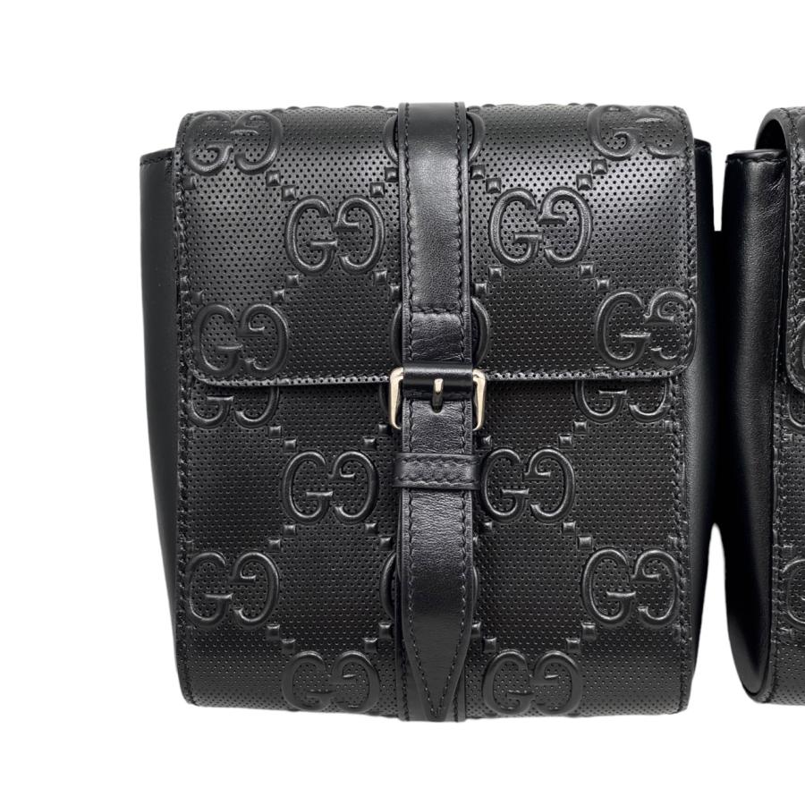 グッチ GG エンボスレザー ウエストバッグ 631339 GUCCI/グッチ】 631339 GGエンボス ウエストバッグ Wポーチ
