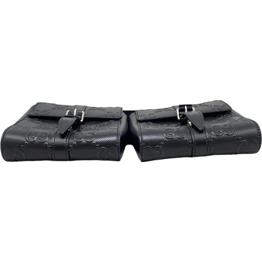 GUCCI グッチ ボディバッグ GGエンボス ウエストバッグ 631339 ロゴ