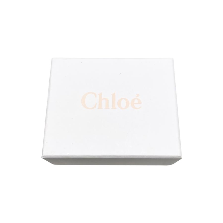 Chloé クロエ　ジョージア　三つ折り財布 美品 希少 CHLOE クロエ ジョージア 三つ折り財布 レザー 刻印