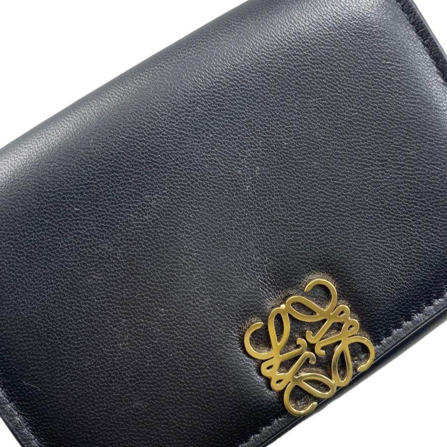 LOEWE ロエベ 3つ折り財布 パファー アナグラム トライ LOEWE ロエベ 3つ折り財布 パファー アナグラム トライ