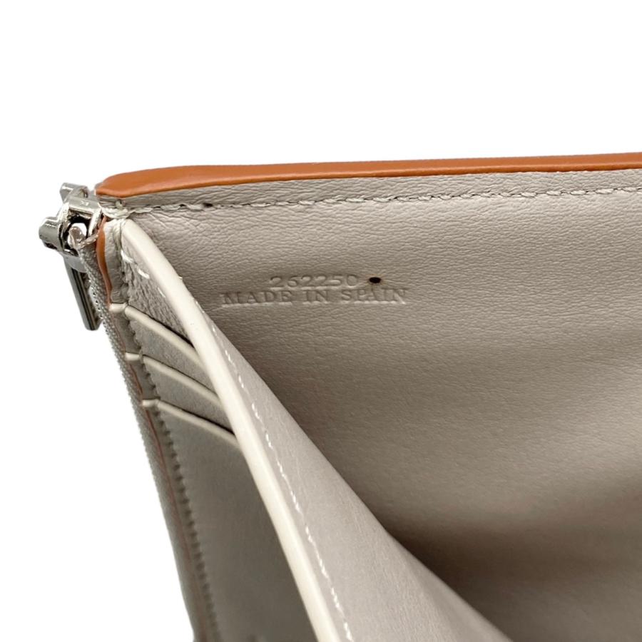 LOEWE（ロエベ） 3つ折り財布 アナグラム バーティカル ウォレット