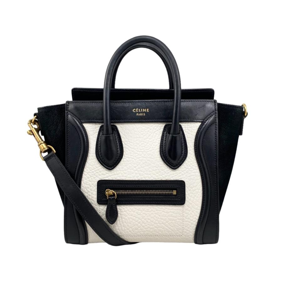 CELINE セリーヌ ハンドバッグ ショルダーバッグ ラゲージ ナノ CELINE セリーヌ ハンドバッグ ショルダーバッグ ラゲージ ナノ