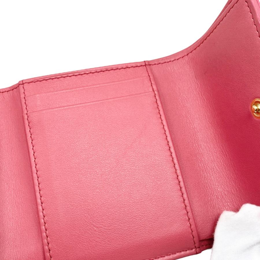CHANEL（シャネル） 3つ折り財布 スモールフラップウォレット AP1064