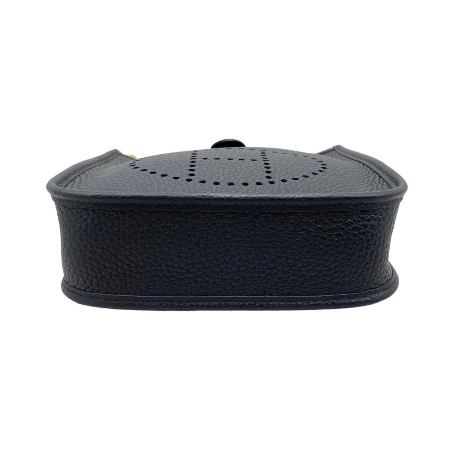 HERMES エヴリン GM ブラック ショルダーバッグ HERMES（エルメス） ショルダーバッグ エヴリンTPM W刻印 トリヨン