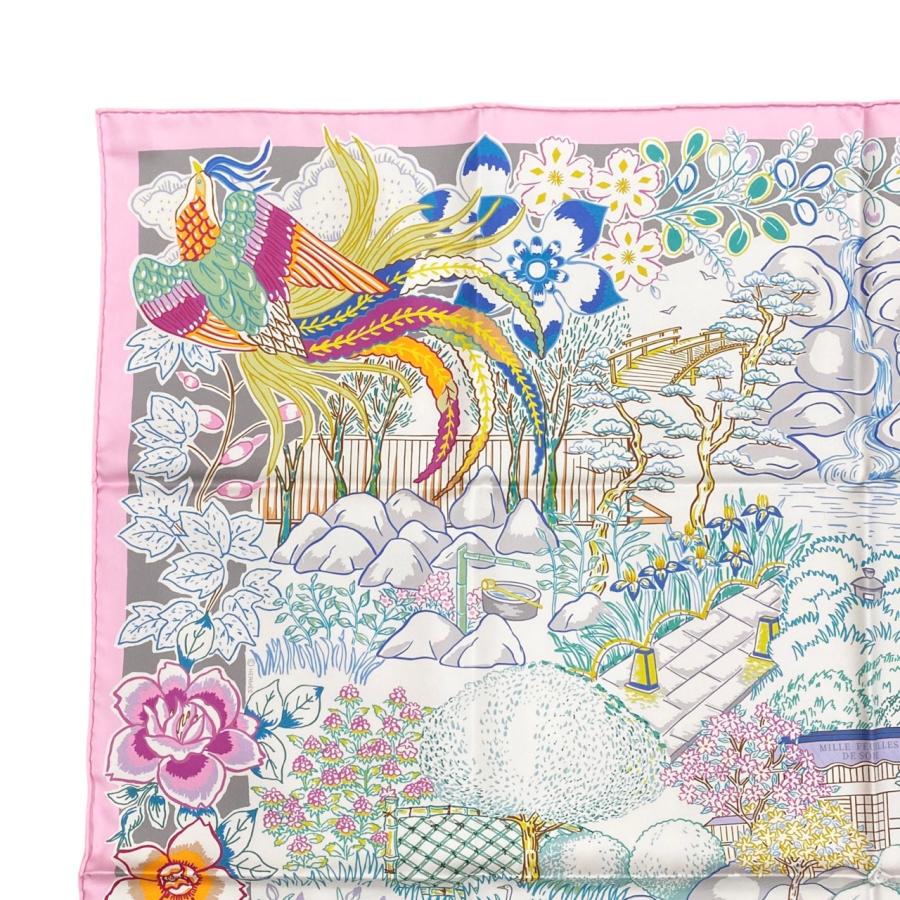 HERMES（エルメス） シルクスカーフ カレ90 ミルフィーユ ドゥ ソワ