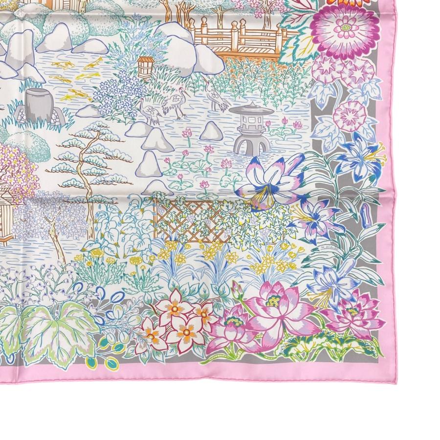 美品　エルメス　カレ90 混沌 TOFU BOFU トユ　ボユ　大判スカーフ 美品 エルメス カレ90 混沌 TOFU BOFU トユ ボユ 大判スカーフ