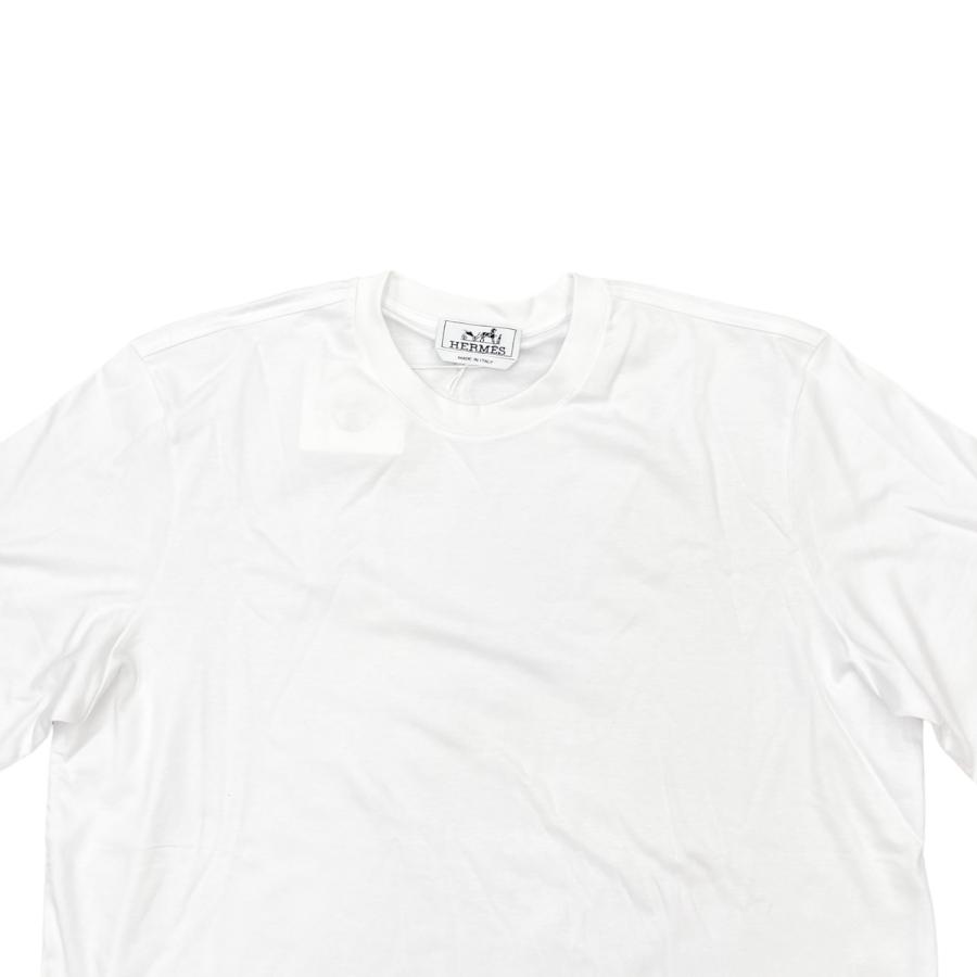 HERMES エルメス 半袖Tシャツ ステッチ Sサイズ コットン
