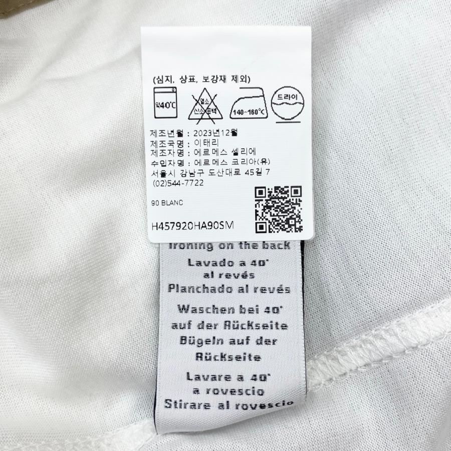 HERMES エルメス 半袖Tシャツ オンド・コロレ H457920HA90LA S