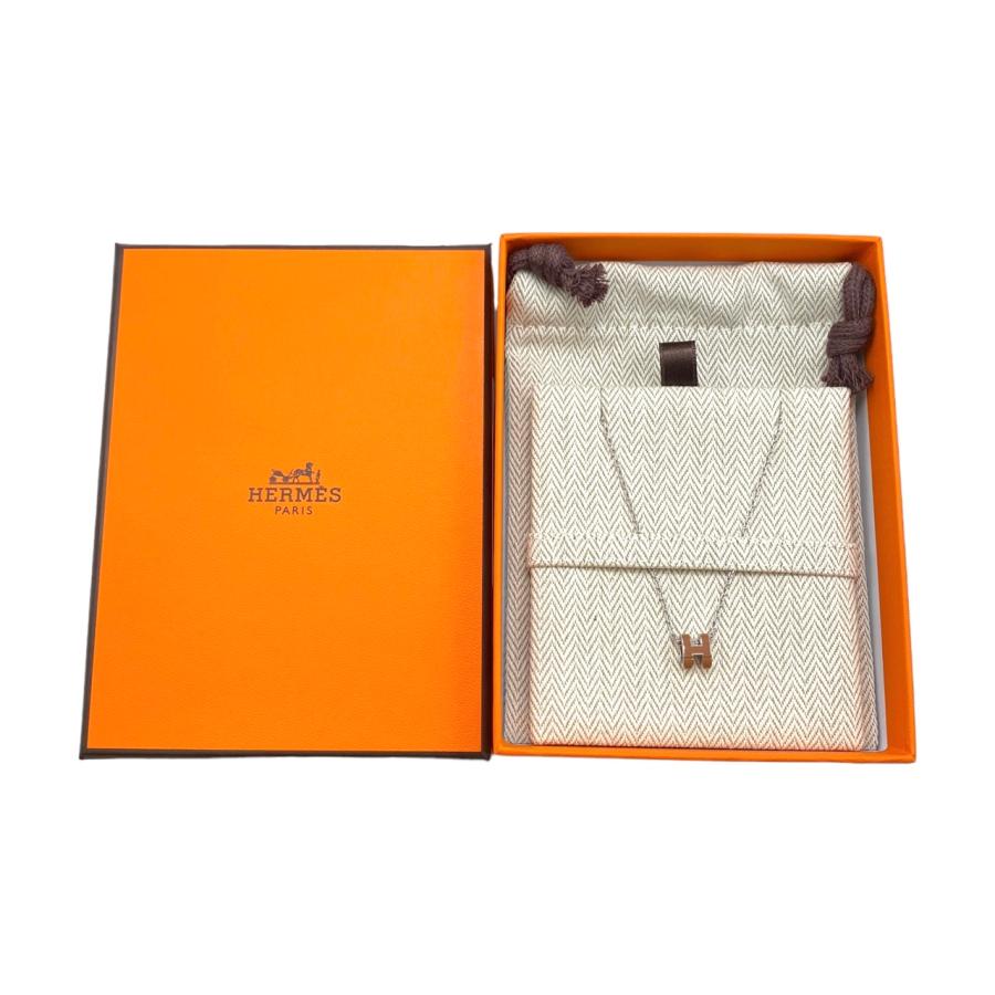 HERMES エルメス ネックレス ミニポップH アッシュ H147992FPA9 HERMES エルメス ネックレス ミニポップH アッシュ H147992FPA9