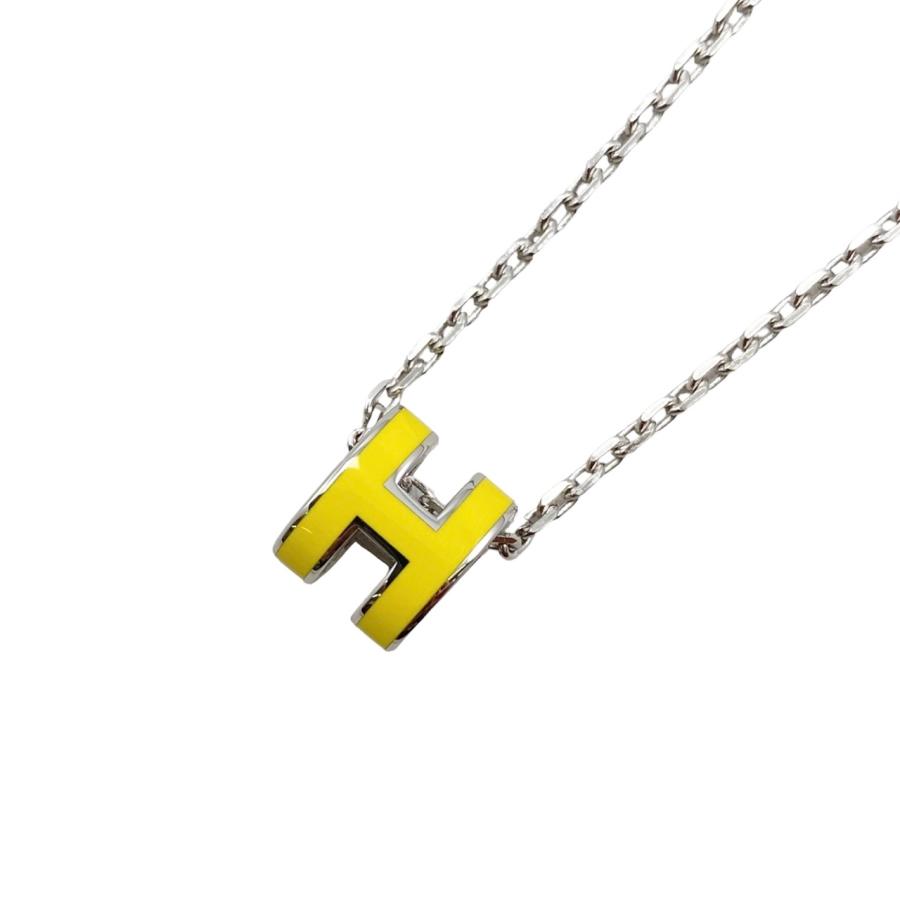 HERMES エルメス ネックレス ミニポップH アッシュ H147992FP98 HERMES エルメス ネックレス ミニポップH アッシュ H147992FP98