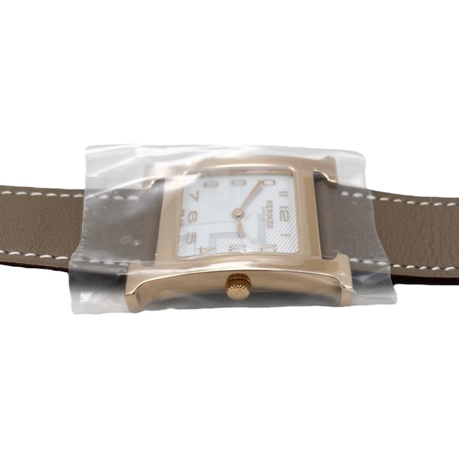 HERMES エルメス 腕時計 Hウォッチ HH1.502 B刻印 エトゥープ