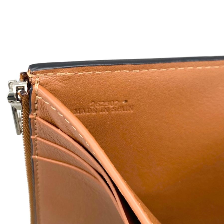 LOEWE（ロエベ） 3つ折り財布 アナグラム バーティカル ウォレット