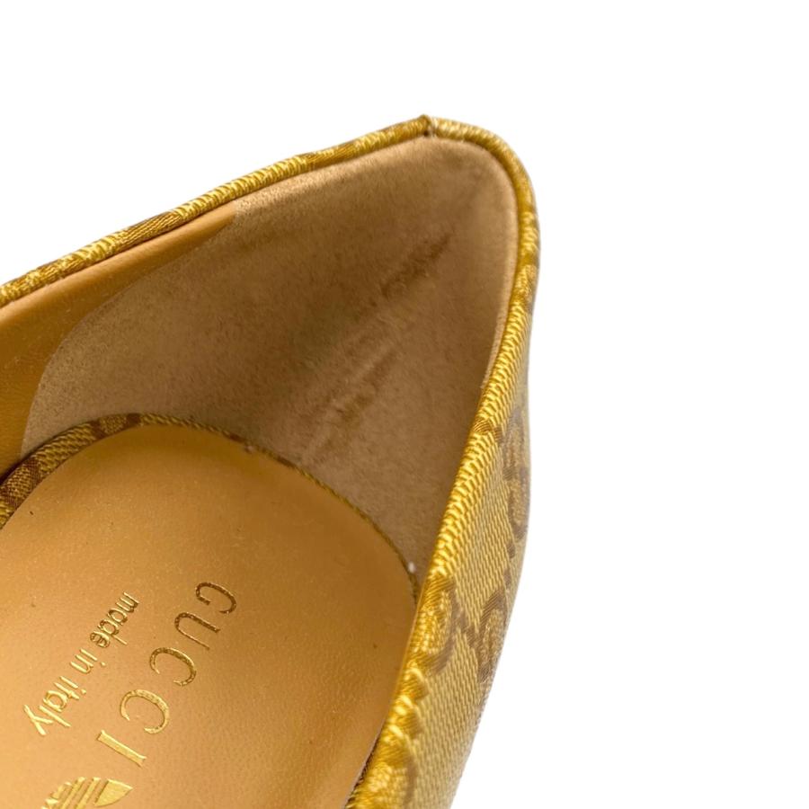 GUCCI ロゴデザイン ハイヒールパンプス Gucci GGロゴハイヒールパンプス 22センチ