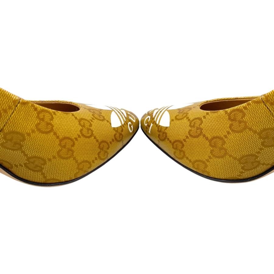 GUCCI ロゴデザイン ハイヒールパンプス adidas x Gucci アディダス グッチ コラボ 限定 パンプス 702221