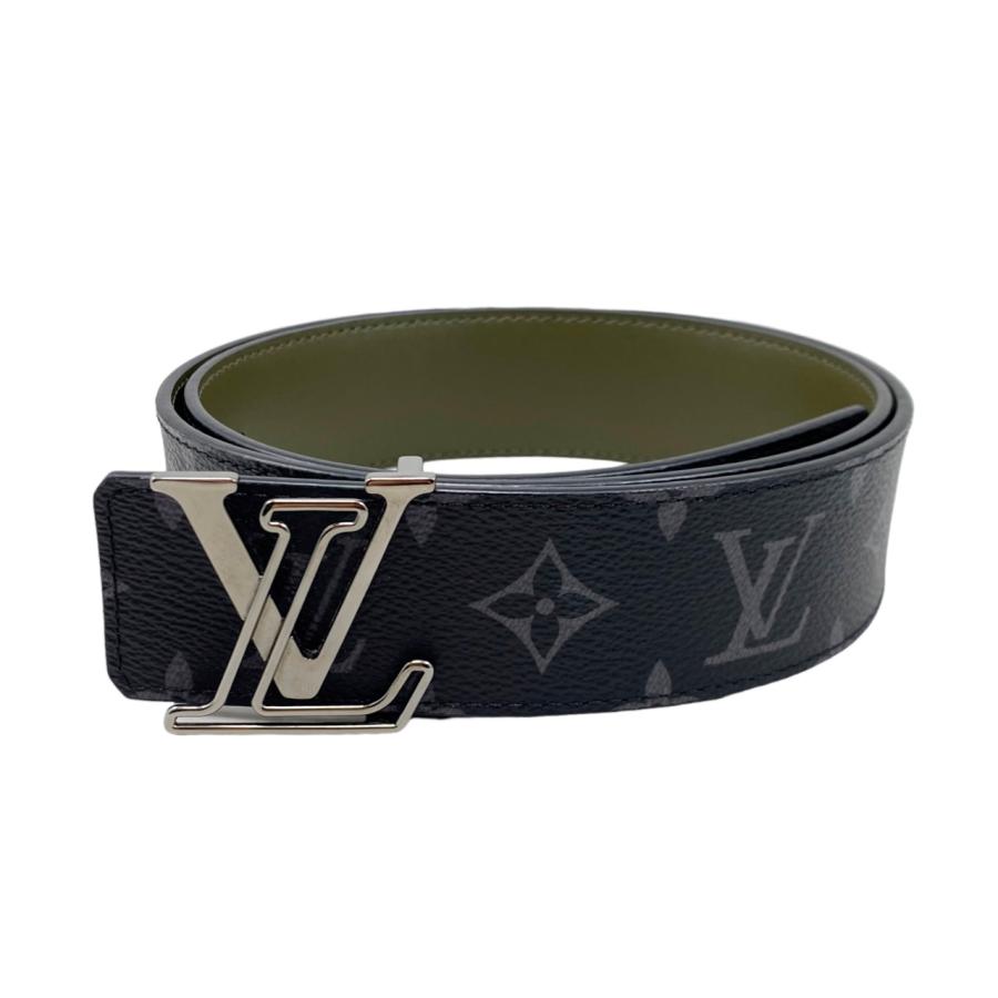 【美品】 ルイヴィトン ベルト LV ライン リバーシブル モノグラム ブラック ベルト・LV ライン 40MM リバーシブル モノグラム｜ルイ