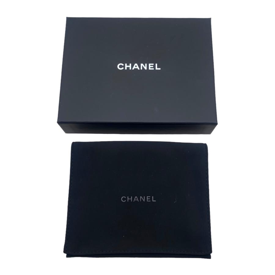 【美品】CHANEL シャネル ビコローレ ココマーク 二つ折り財布 ゴールド CHANEL シャネル 財布 ココマーク レディース ブランド 二つ折り