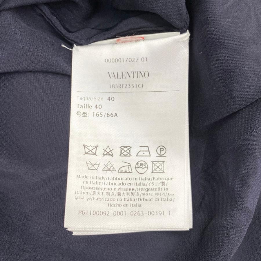 VALENTINO ヴァレンティノ ショートパンツ Vロゴ チェーン クレープ 