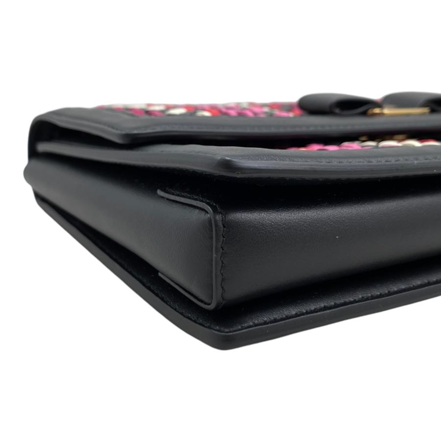 美品　Salvatore Ferragamo チェーンバッグ　ポシェット サルヴァトーレフェラガモ Salvatore Ferragamo チェーン