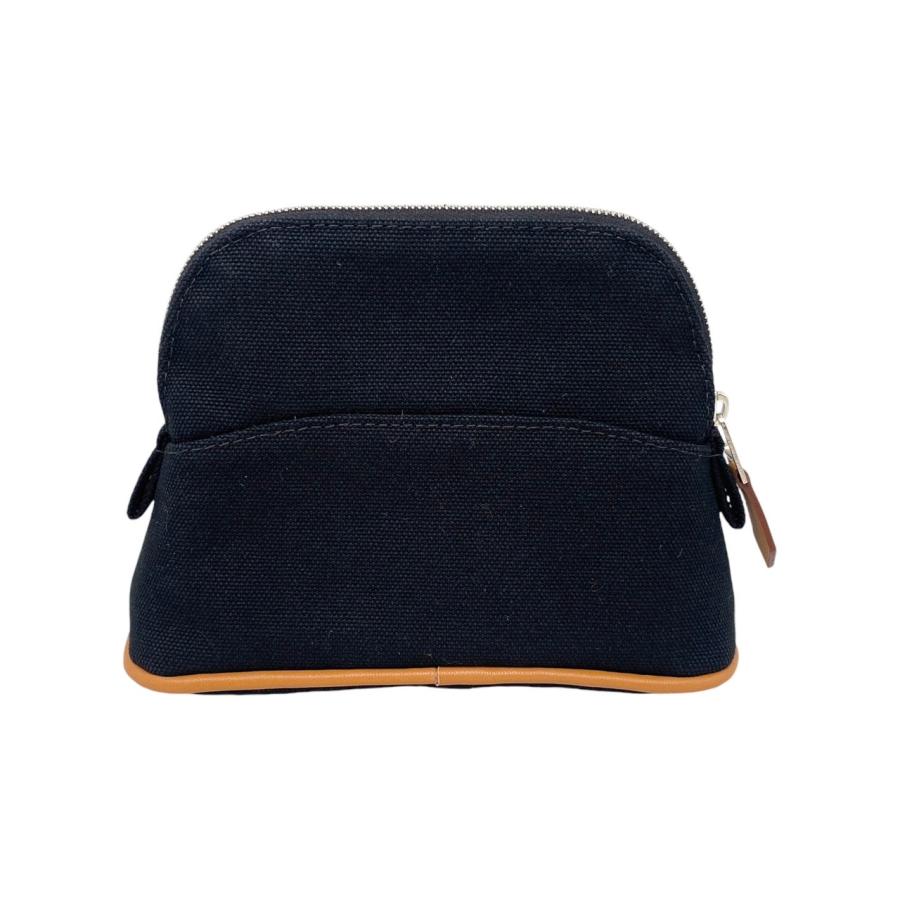 HERMES エルメス ポーチ ボリード ミニミニ コットンキャンバス Hロゴ  