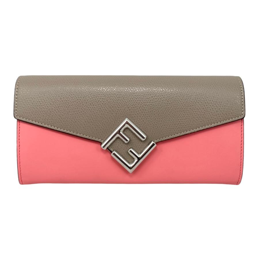 FENDI フェンディ 長財布 限定カラー フューシャピンク