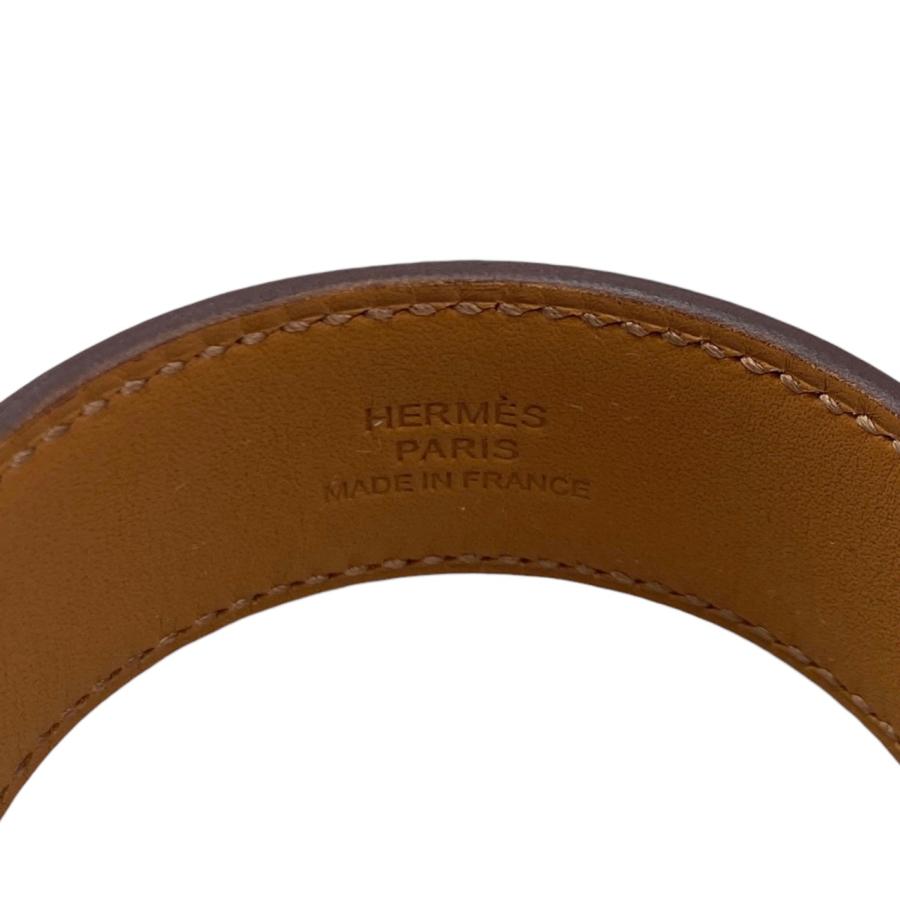 HERMES エルメス ブレスレット コリエ・ド・シアン24 U刻印 エトゥープ