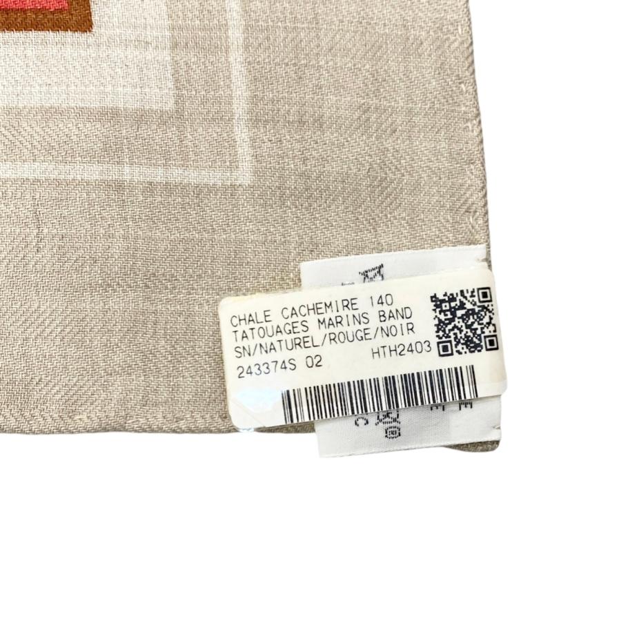 HERMES エルメス バンダナ カレジェアン140 船乗りのタトゥー HERMES エルメス バンダナ カレジェアン140 船乗りのタトゥー