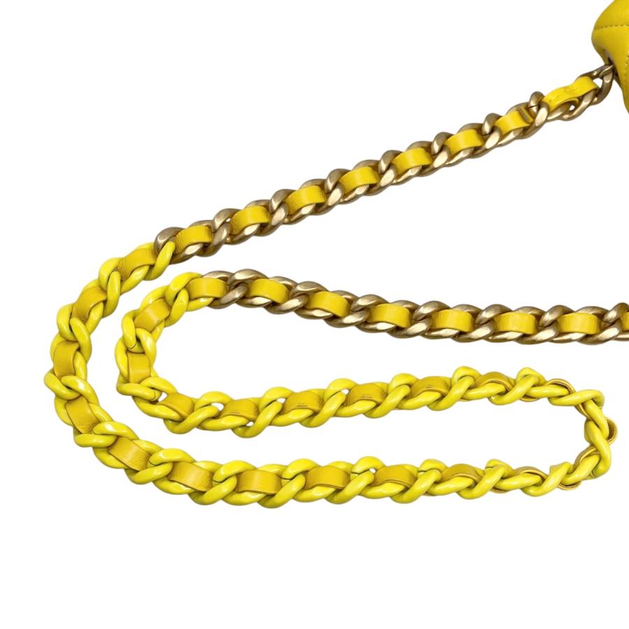 シャネル マトラッセ ラムスキン チェーン ショルダー バッグ フラップ ココ CHANEL シャネル ショルダーバッグ ミニフラップバッグ AS3205