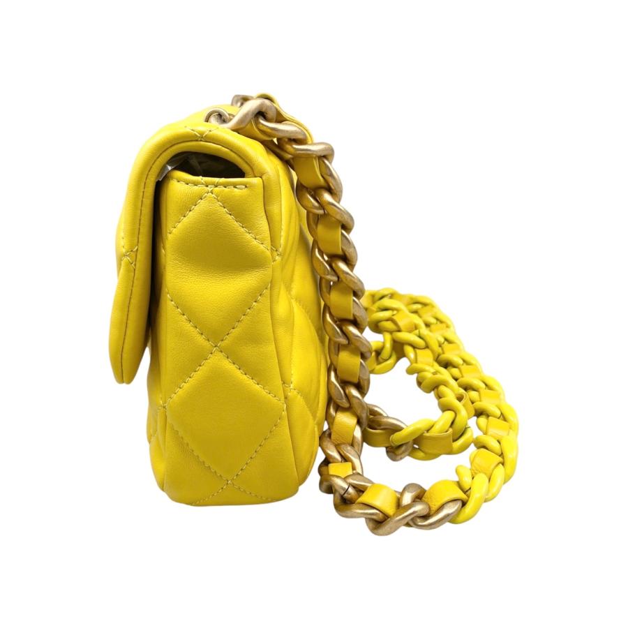 D2275 シャネル マトラッセ ラムスキン ココマーク ミニショルダーバッグ