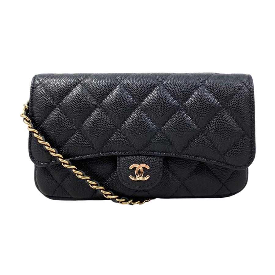CHANEL シャネル ショルダーバッグ チェーンフラップフォンケース