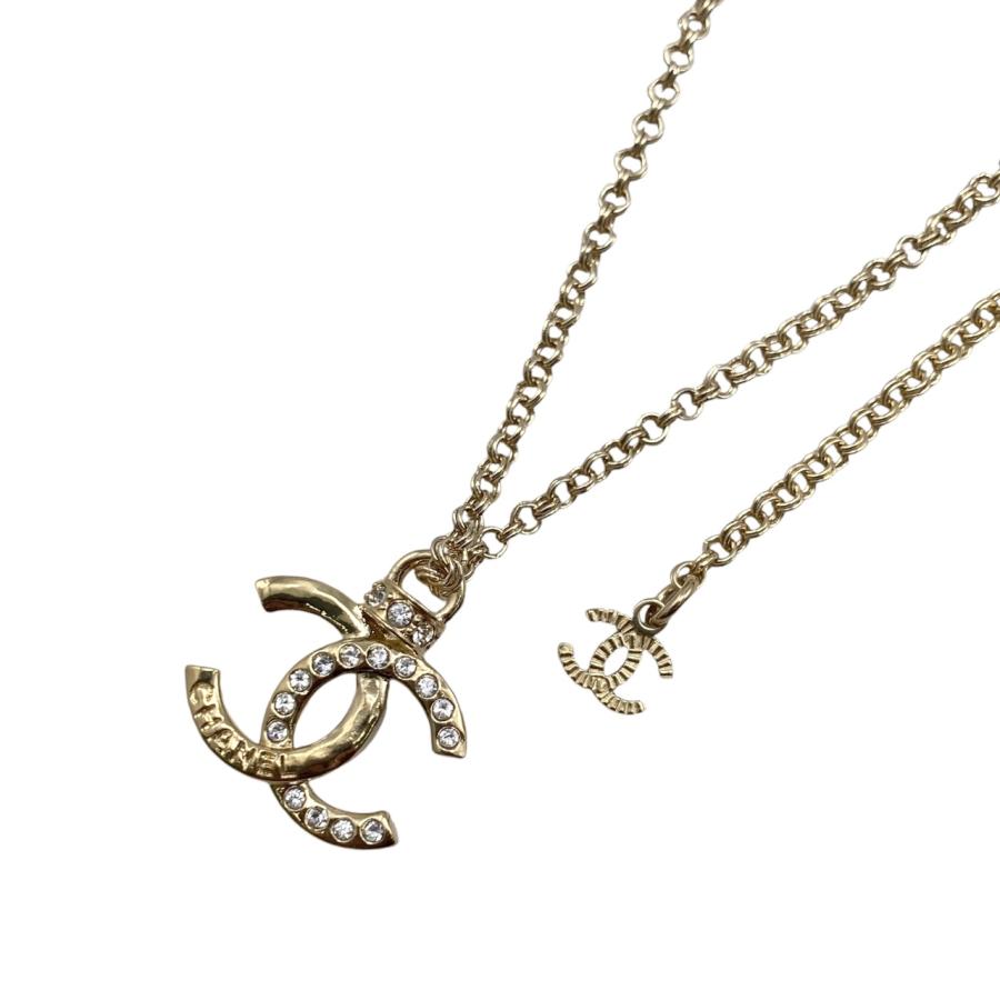 シャネル CHANEL ロングネックレス ゴールド ラインストーン 楽天市場】≪Brand New≫ CHANEL Long Necklace Silver ≪新品