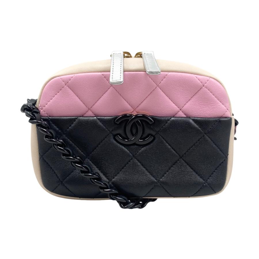 CHANEL シャネル ショルダーバッグ チェーン カメラバッグ AS3883