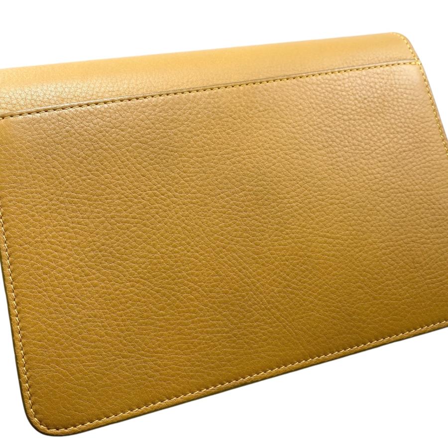 MARNI TRANK ミディアムサイズ　イエロー×グレージュ レア色【超美品・使用感少ない】MARNI マルニ TRUNK トランク