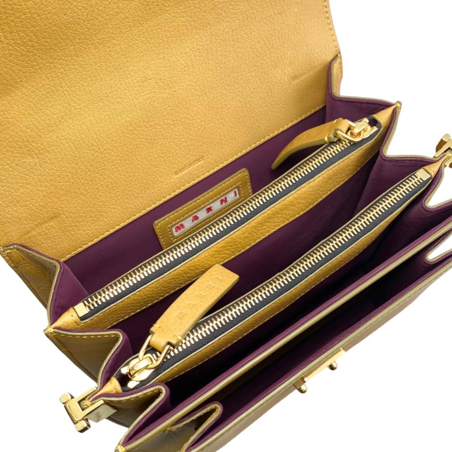 MARNI（マルニ） ショルダーバッグ トランク ミディアム バッグ レザー