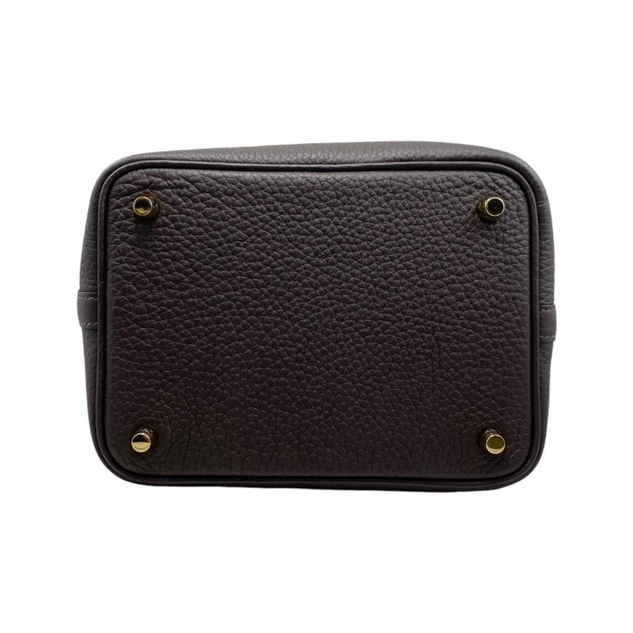 HERMES（エルメス） ハンドバッグ ピコタンロックPM B刻印 エベンヌ