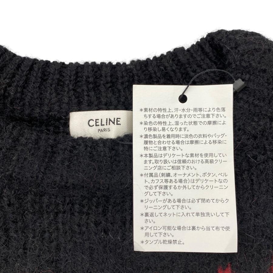 CELINE（セリーヌ） セーター フェアアイルロゴニットクルーネック