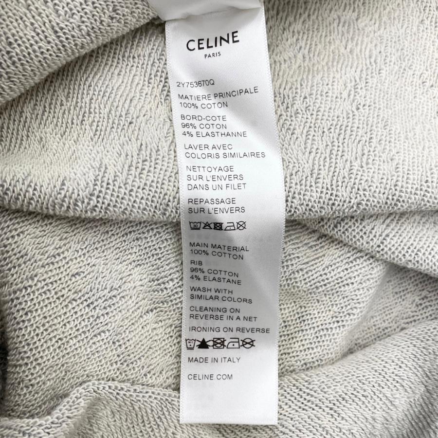 CELINE セリーヌ スウェット グラデーションロゴプリントパーカー 
