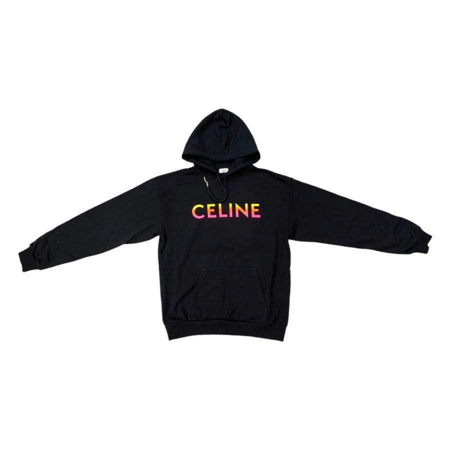 CELINE（セリーヌ） スウェット グラデーションロゴプリントパーカー