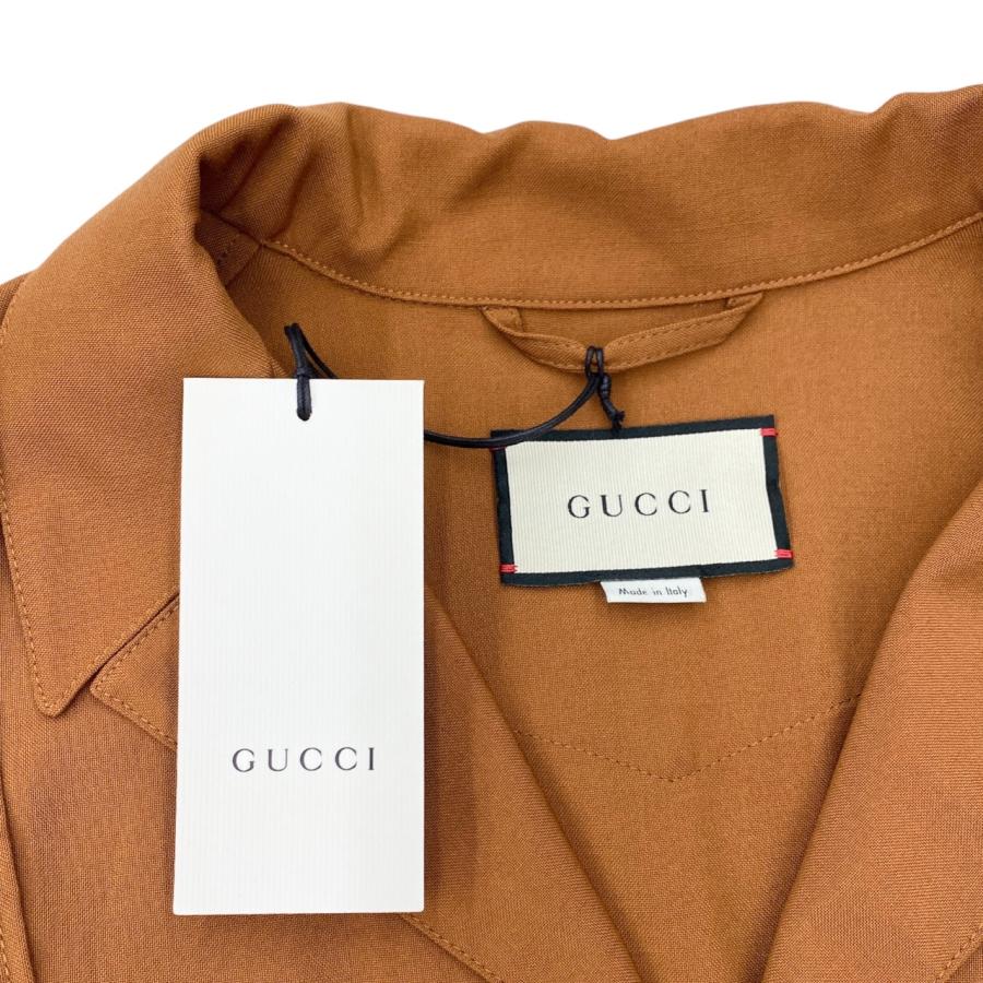 GUCCI（グッチ） 長袖シャツ ポケット 579077 50サイズ ウール