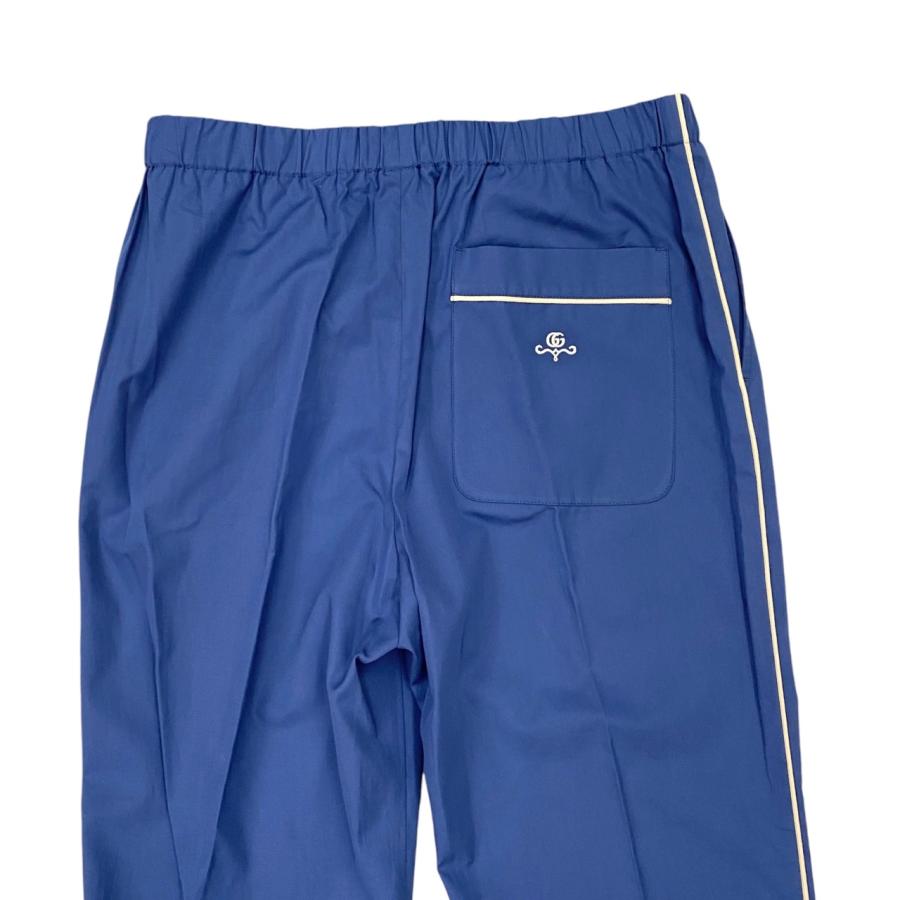 GUCCI（グッチ） パンツ GGロゴ刺繍 ラインスラックス 703085 46サイズ