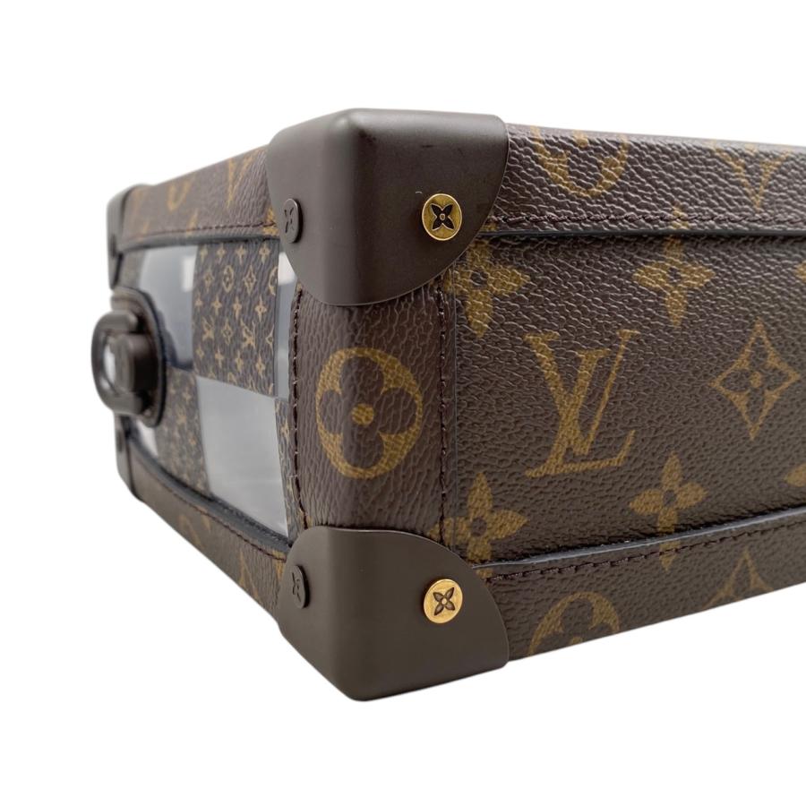おしゃれなトランク型【Louis Vuitton】ショルダーバッグ ルイ ヴィトン ソフト トランク ショルダー バッグ メンズ