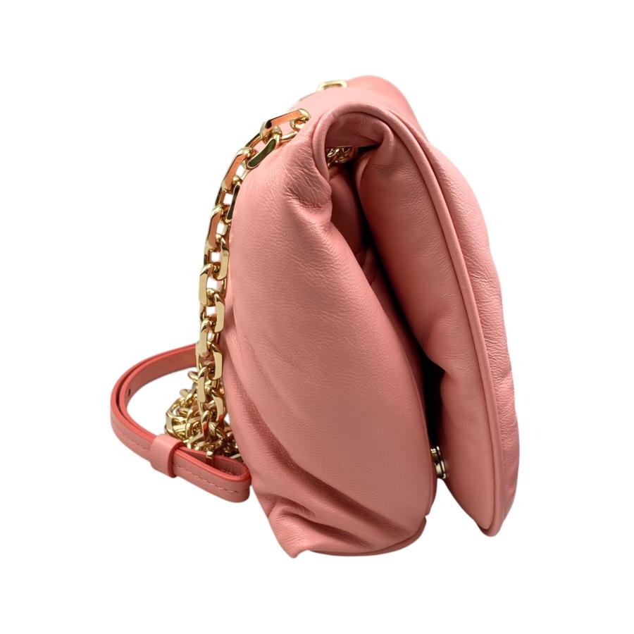 Maison Margiela メゾンマルジェラ グラムスラム チェーンショルダーバッグ ハンドバッグ ピンクベージュ レザー SB1WG0019 シルバー金具 Maison Margiela（メゾンマルジェラ） ショルダーバッグ グラムスラム