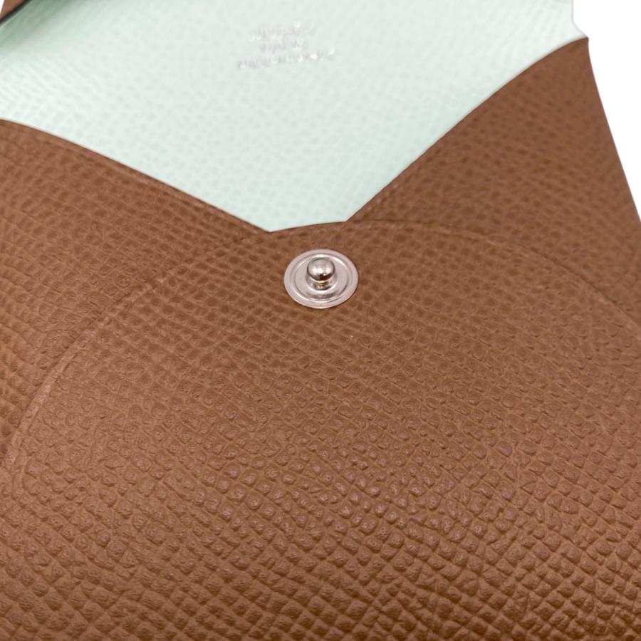 [新品未使用] エルメス　バスティア　ヴェルソ 小銭入れ W刻印　アルザン 新品未使用] エルメス バスティア ヴェルソ 小銭入れ W刻印
