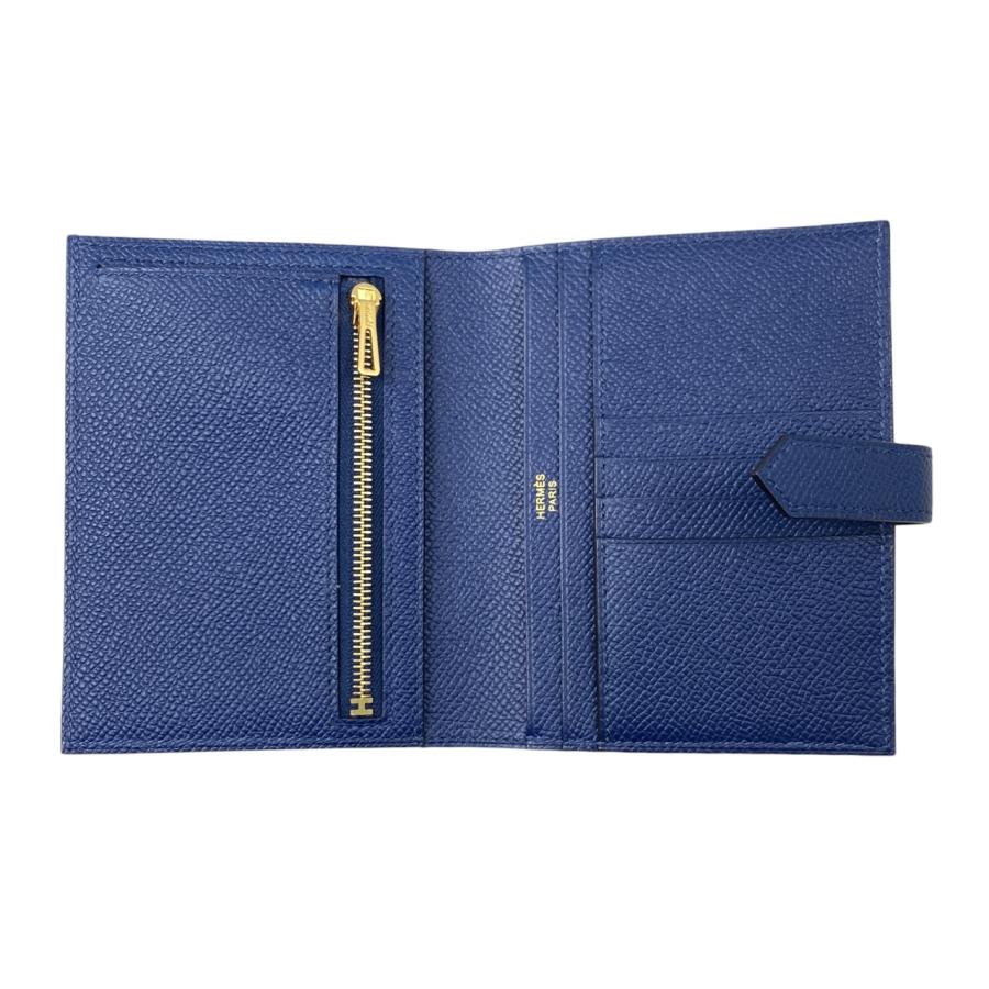 HERMES エルメス 2つ折り財布 ベアン コンパクト H039790CC7U W