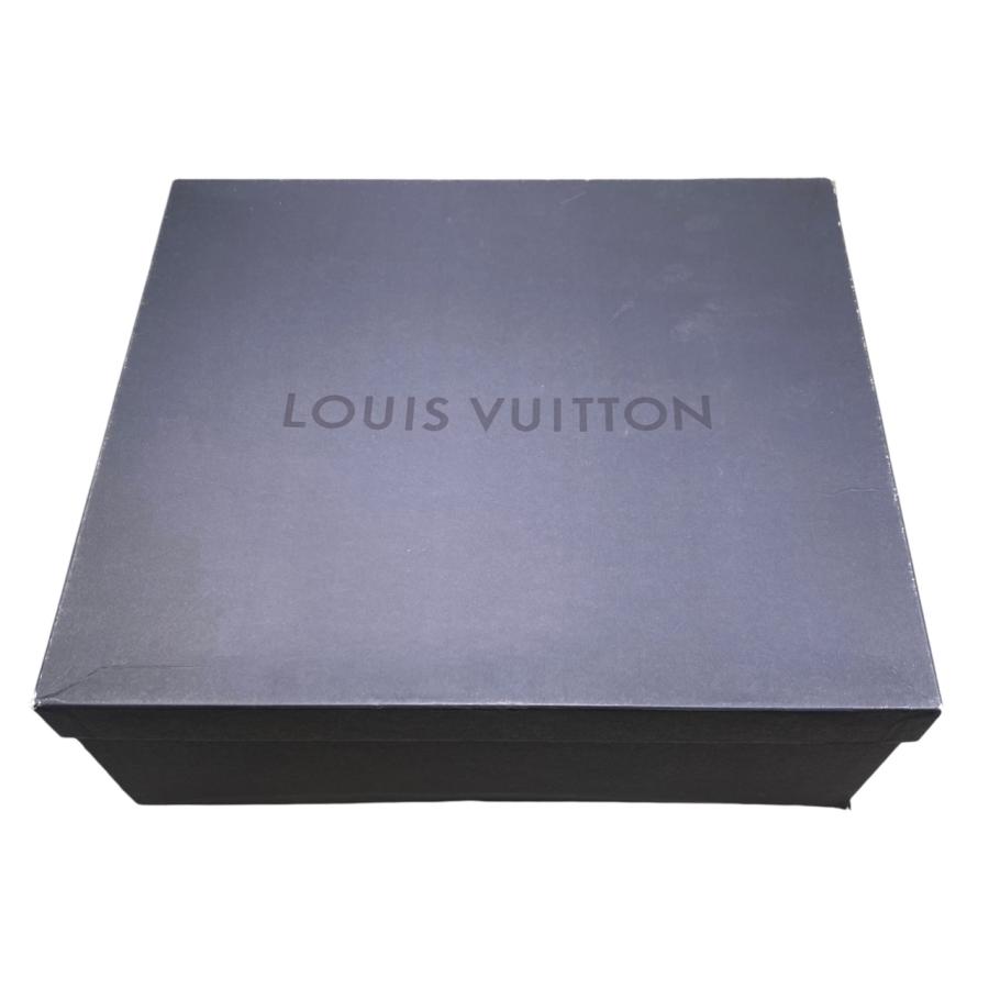 ルイヴィトン スニーカー ラン55 1A9PDC 35サイズ ロゴ メッシュ ブルー ピンク ブラック LOUIS VUITTONの画像