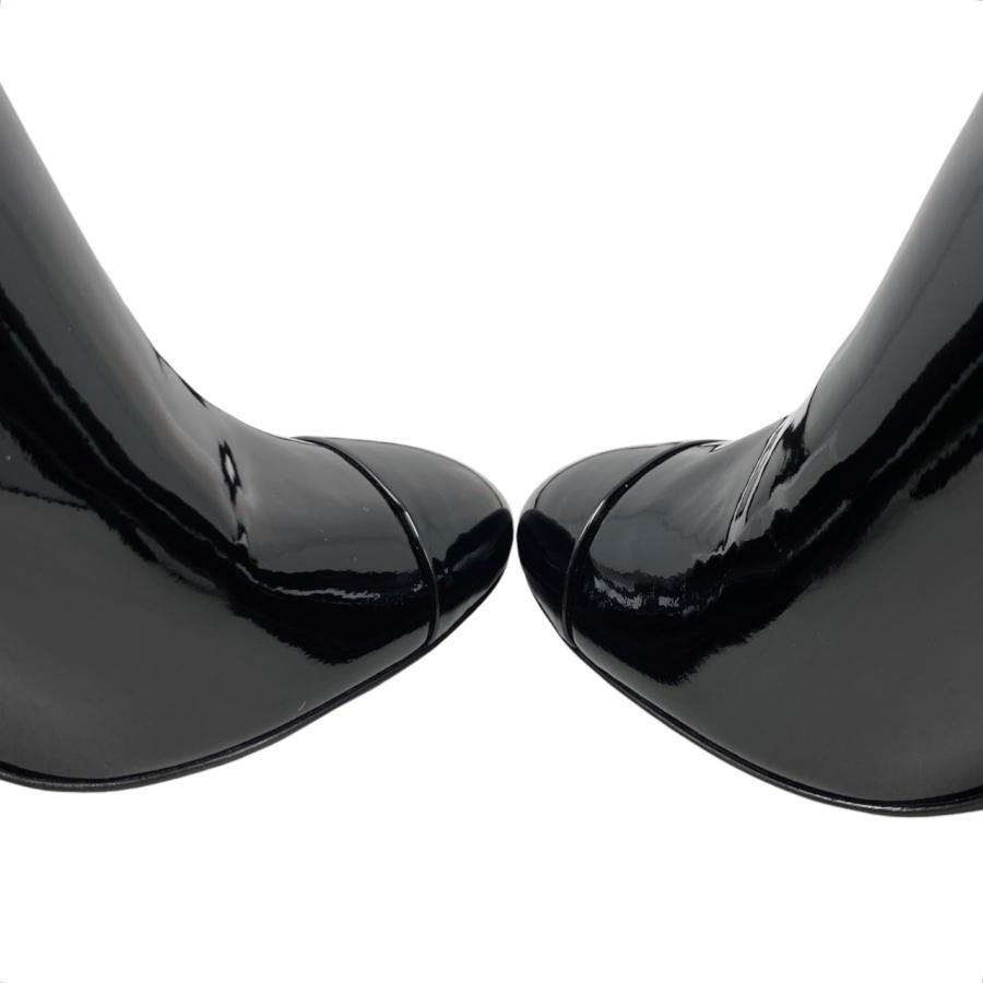 24B シャネル　CHANEL サイドゴアブーツ　ショートブーツ　36 ブラック CHANEL（ブーツ）のフリマアイテム一覧