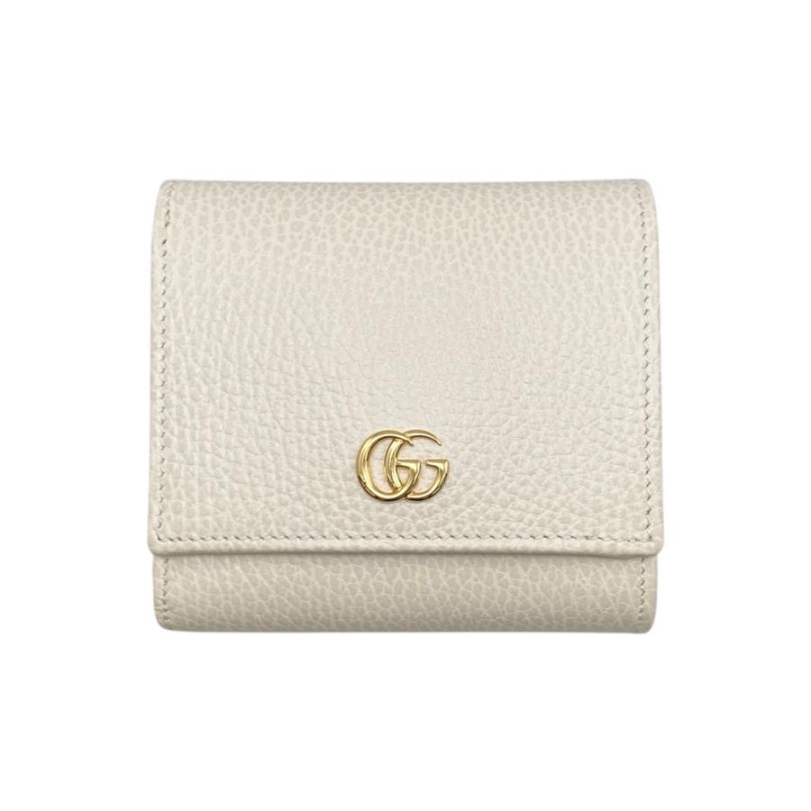 グッチ 2つ折り財布 ミディアムウォレット 598587 ダブルG バイカラー 