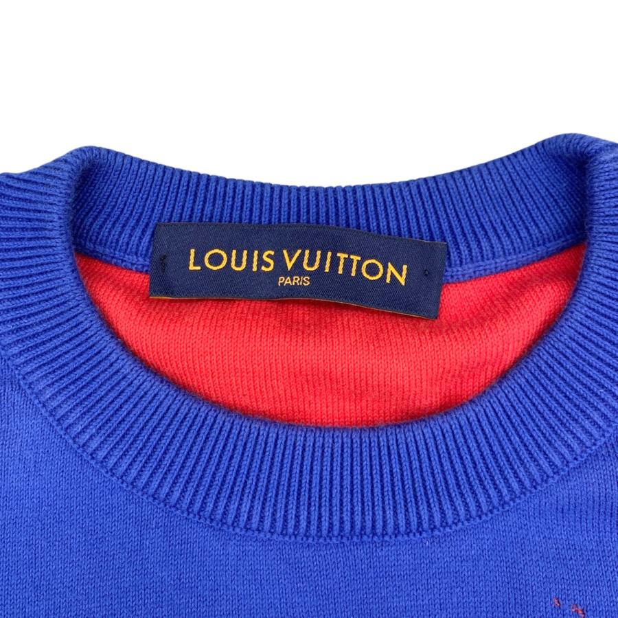 専用　ルイヴィトンセーター LOUIS VUITTON(ルイヴィトン) 22SS Signature Half-Zip Knit Sweater