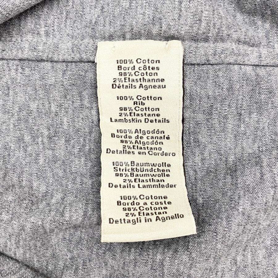 HERMES 半袖トップス HERMES エルメス 半袖Tシャツ ミニパッチ メタルリー・オ・カレ